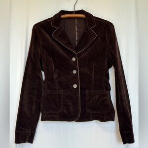 KIKIT JEANS Super-Soft Blazer with Three beautiful decorative buttons, Medium